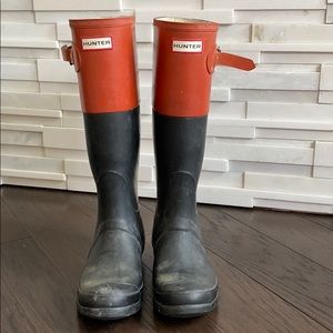 Hunter rain boots